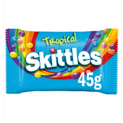 Skittles Tropischer Standardbeutel 45 g PM (36 Stück) von London Grocery
