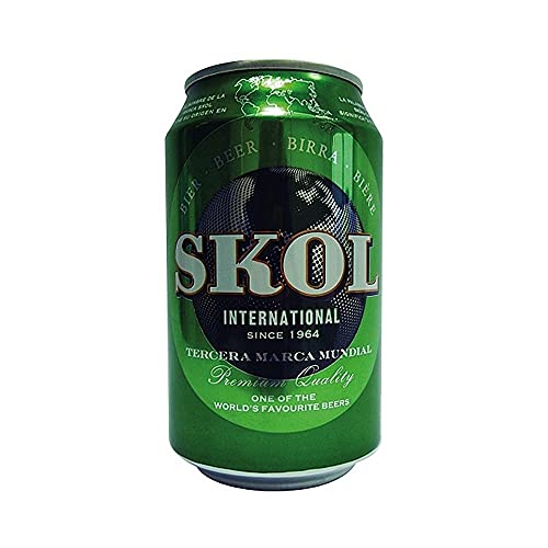 Skol Internationale Lata Pilsen Bier - 330 ml. Skol Internationale Lata Pilsen Bier - 330 ml. von SKOL