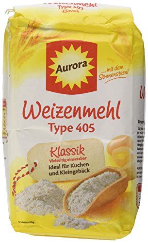 Aurora Sonnenstern Weizenmehl Typ 405, 1 kg Aurora Sonnenstern Weizenmehl Typ 405, 1 kg von AURORA