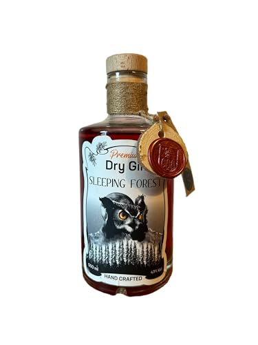 Sleeping Forest Premium Dry Gin - 0,5L - 43% Vol. - handgefertigt im Thüringer Wald - intensives Aroma - einzigartiger Geschmack Sleeping Forest Premium Dry Gin - 0,5L - 43% Vol. - handgefertigt im Thüringer Wald - intensives Aroma - einzigartiger Geschmack von Sleeping forest