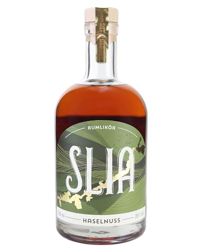 SLIA Haselnuss Rumlikör 28% 0,7l - Rum Likör, Haselnusslikör, Haselnuss, Rum und Co, Likör von Slia