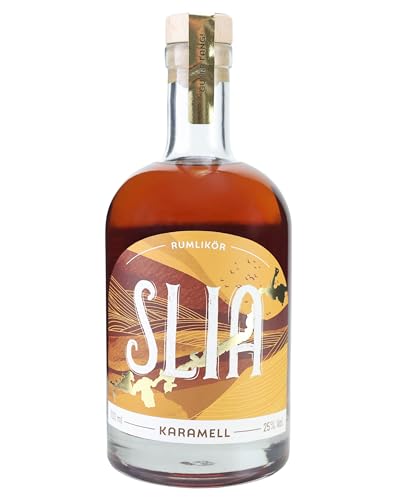 SLIA Karamell Rumlikör 25% 0,7l - Rum Likör, Rum und Co, Karamell Likör, Likör von Slia
