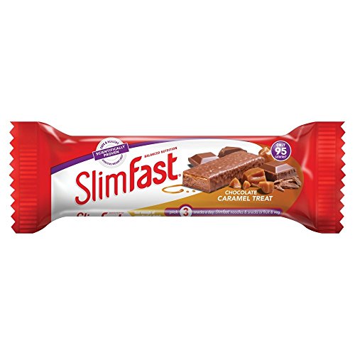 SlimFast Schokoladenkaramell-Leckerli, 26 g von SlimFast