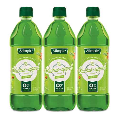 Slimpie - Kaktus Apfel Limonaden-Sirup - 3x 650ml von Slimpie
