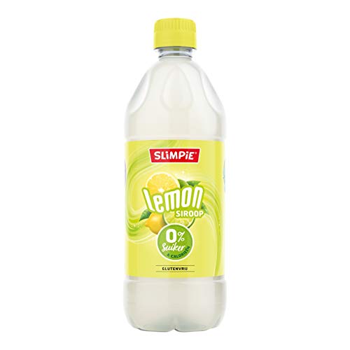 Slimpie Limonadensirup Zitrone, zuckerfrei 6 PET-Flaschen x 58 cl von Slimpie