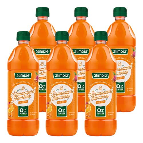 Slimpie - Orange Himbeere Limonaden-Sirup - 6x 650ml von Slimpie