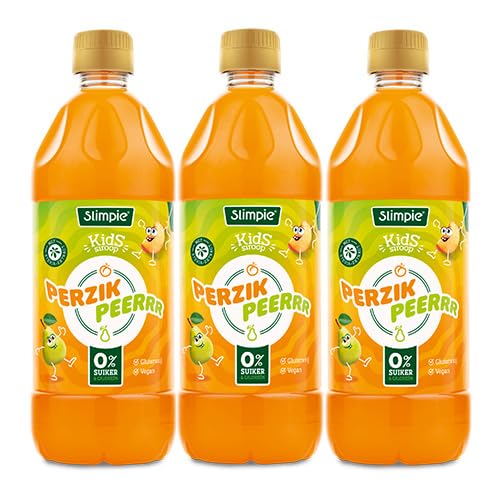 Slimpie - Pfirsich Birne Kids Limonaden-Sirup - 3x 580ml von Slimpie