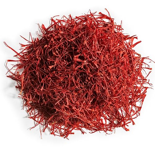 Slofoodgroup Safrangarne von höchster Qualität mit roten Safranfilamenten 0,5 Unzen Rot von Slofoodgroup