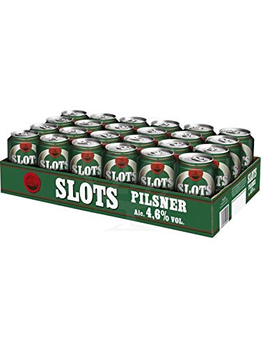 Slots Pilsner Pils 48 x 0,33 l Dosen Bier 4,6 % Beer Cerveza von Slots