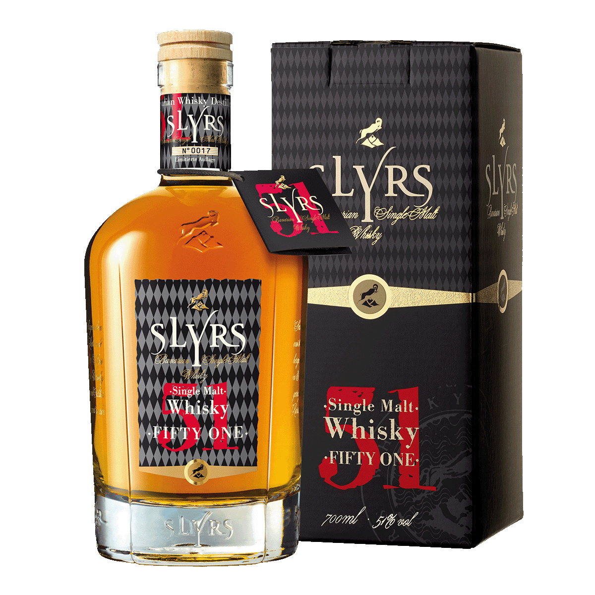Slyrs Fifty One 51% vol Slyrs Fifty One 51% vol von Slyrs Destillerie