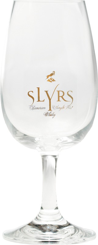 Slyrs - Whisky Glas 2cl mit Eichstrich von Slyrs Destillerie