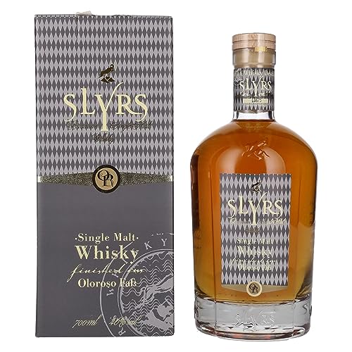 SLYRS Bavarian Single Malt Whisky Oloroso Finishing 46 percent Edition No. 3 (1 x 0.7 l) in Geschenkverpackung von SLYRS