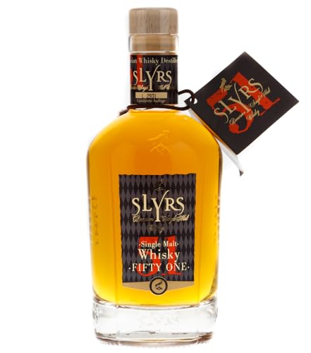 Slyrs Fifty One Bavarian Single Malt Whisky mit Geschenkverpackung (1 x 0.7 l) von SLYRS