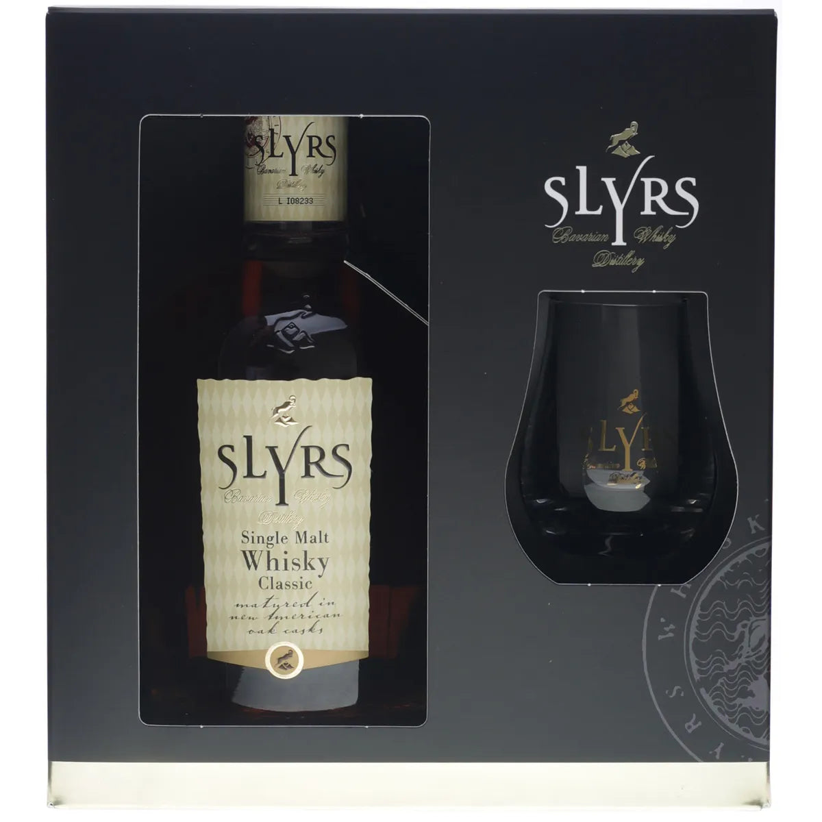 Slyrs Single Malt 43% vol. 0,7 l Geschenkpackung mit Glas Slyrs Single Malt 43% vol. 0,7 l Geschenkpackung mit Glas von Slyrs