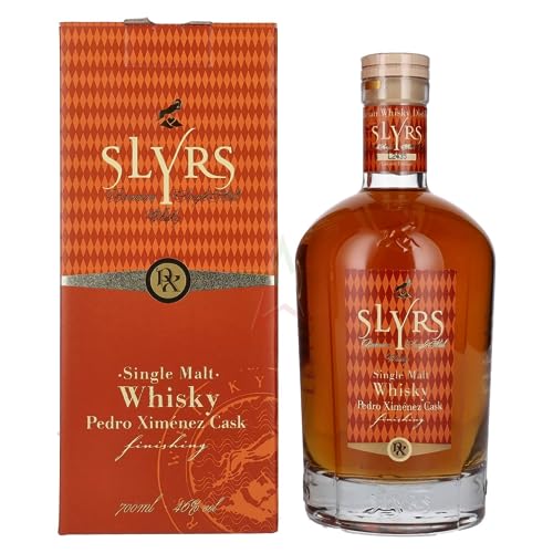 Slyrs Single Malt Whisky Pedro Ximénez Cask Finish 46,00% 0,70 Liter von SLYRS