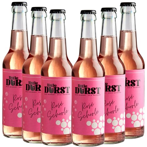 Smart-Planet - 6er Pack Rose Schorle 0,33ltr Little Durst aus Rheinhessen - Wein und Wasser gemischt Smart-Planet - 6er Pack Rose Schorle 0,33ltr Little Durst aus Rheinhessen - Wein und Wasser gemischt von Smart-Planet