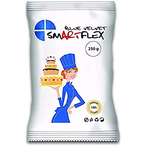 SmartFlex Fondant Blue Velvet, 250 g von SmartFlex