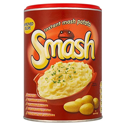 Smash Sofort Brei-Kartoffel (280g) - Packung mit 2 von Smash