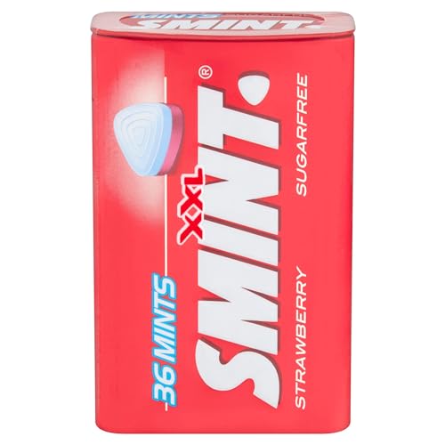 Smint Erdbeere, 36 Minzen, 25 g, 12 Stück von Smint