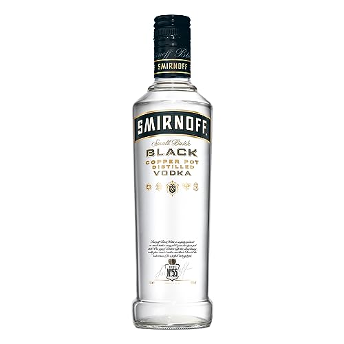 Smirnoff Black No. 55 Vodka, 6er, Wodka, Alkohol, Alkoholgetränk, Flasche, 40%, 500 ml, 715105 Smirnoff Black No. 55 Vodka, 6er, Wodka, Alkohol, Alkoholgetränk, Flasche, 40%, 500 ml, 715105 von Smirnoff