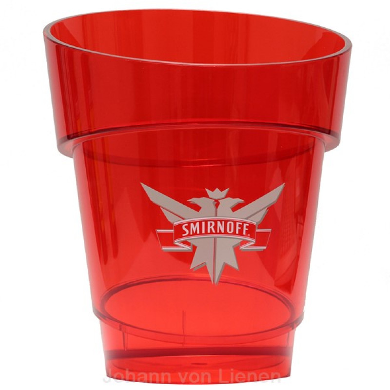 Smirnoff Eisbox Eiswürfelbehälter rot Smirnoff Eisbox Eiswürfelbehälter rot von Smirnoff