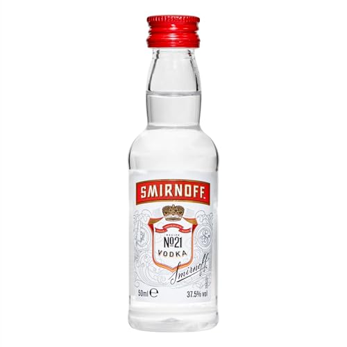 Smirnoff Vodka No. 21 Red Label 5 cl Pet MINIATUR von Smirnoff