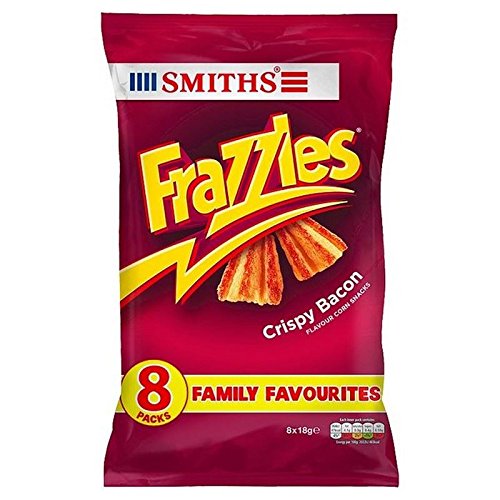 Smiths Knuspriger Speck Fetzen 136G (Packung mit 6) von Smith's