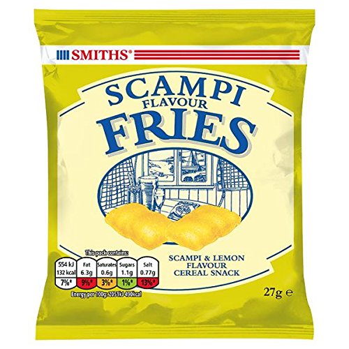Smiths Scampi Flavour Fries 27g (Packung 24) von Smiths