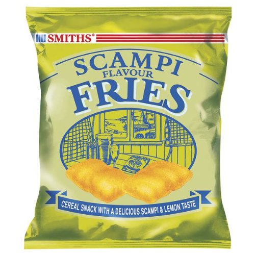 Smiths Scampi Flavour Fries 27g (Packung 24) von Smiths