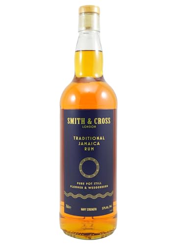 Smith & Cross Rum I Overproof Rum mit klassischer Jamaica Note I Ideal für Tiki Trend I 700 ml I 57% Vol. von Smith & Cross