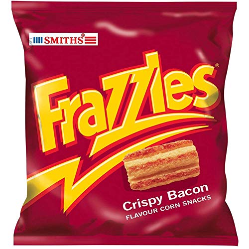 Smiths Frazzles Crispy Bacon Snacks 34g x 60 BAGS (2 FULL BOXES) von Smiths