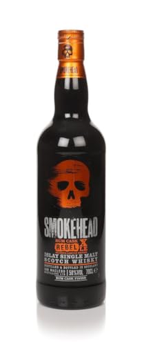 Smokehead RUM REBEL Rum Cask XLE Islay Single Malt Xclusive Limited Edition 58% Vol. 0,7l in Geschenkbox von Smokehead