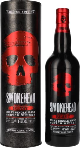 Smokehead SHERRY CASK BLAST Limited Edition 48% Vol. 0,7l in Tinbox von Smokehead