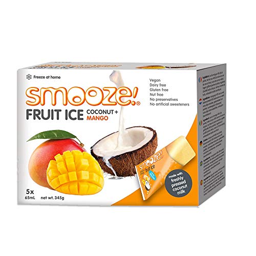 Smooze - Fruit Ice - Coconut & Mango - 345g (Case of 6) von Smooze!
