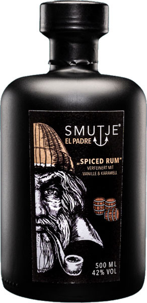Smutje El Padre Spiced (Rum-Basis) 42% vol. 0,5 l von Smutje Spirituosen