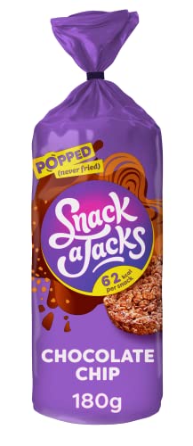 Snack A Jack Choc Chip Jumbo Rice Cakes 180g von Snack A Jack