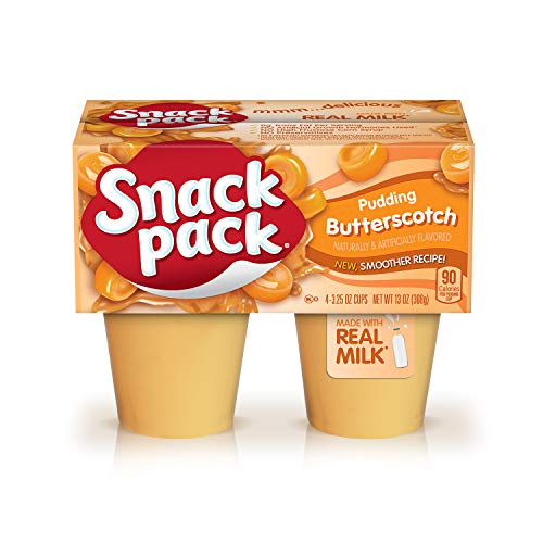 Snack Pack Butterscotch Puddingbecher, 4 Stück Snack Pack Butterscotch Puddingbecher, 4 Stück von Snack Pack