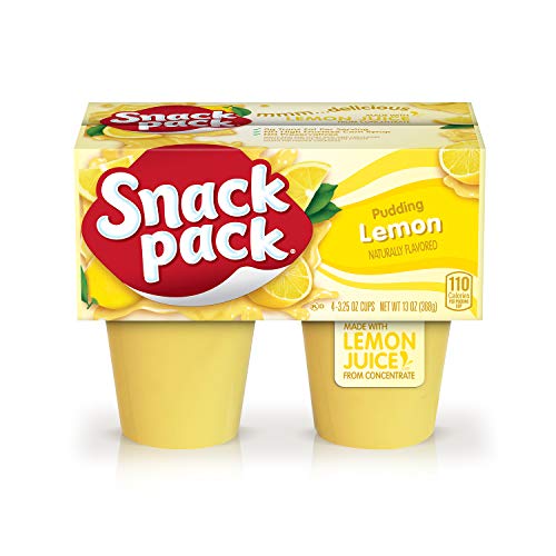 Snack Pack Zitronenpuddingbecher, 92 ml x 4 Tassen Snack Pack Zitronenpuddingbecher, 92 ml x 4 Tassen von Snack Pack