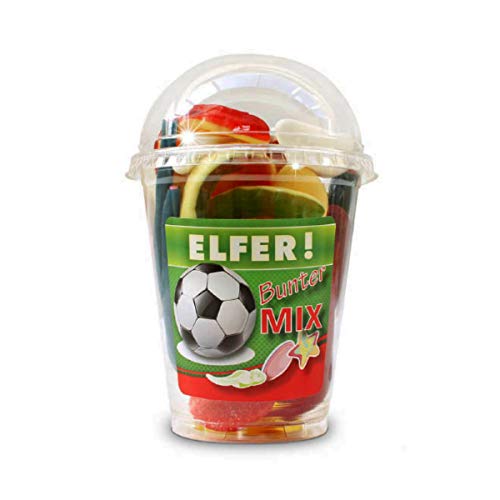 Snack Service Bunter MIX Elfer! Becher Bunte Fruchtgummi Mischung 200g von Snack Service