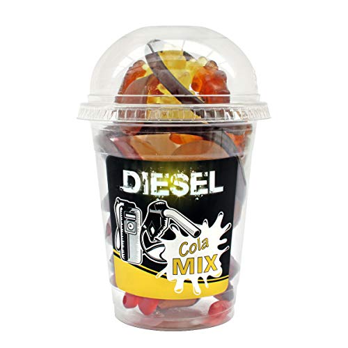 Snack Service Cola MIX Diesel! Becher Cola Fruchtgummi Mischung 200g von Snack Service