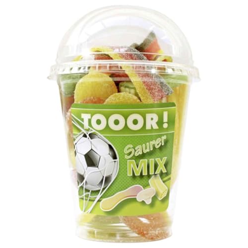 Snack Service Sauer MIX Tooor! Becher Saure Fruchtgummi Mischung 200g von Snack Service