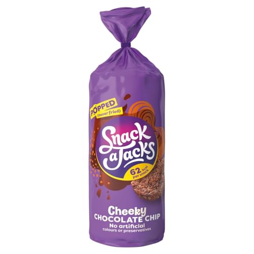 Snack a Jacks Chocolate Chip Rice Cakes 180g, 2 Pack von Snack a Jacks