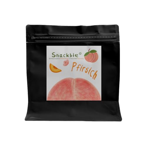 Pfirsichscheiben | Gefriergetrocknet | 200g | Knackig | Pfirsich | Snacks Pfirsichscheiben | Gefriergetrocknet | 200g | Knackig | Pfirsich | Snacks von Snackbie