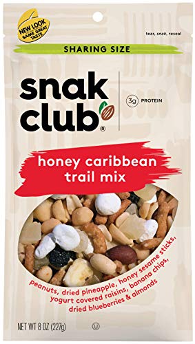 Snak Club Honey Caribbean Trail Mix, 237 ml, 6 Stück Snak Club Honey Caribbean Trail Mix, 237 ml, 6 Stück von Snak Club