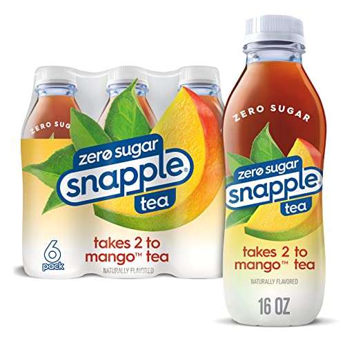 Diet Snapple Takes 2 to Mango Tee, 473 ml Flasche, 24 Stück von Snapple