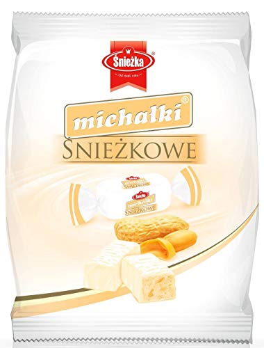 Michalki Sniezkowe - Schokobonbons in Weißer Glasur 250g Sniezka von Sniezka