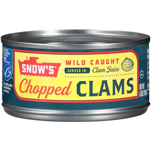 Hummel Snow's gehackte Muscheln in Muschelsaft, 184 g Hummel Snow's gehackte Muscheln in Muschelsaft, 184 g von Snow's