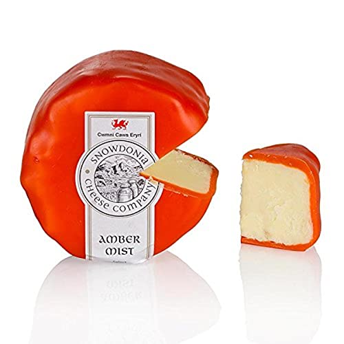Snowdonia - Amber Mist, Cheddar Käse mit Whisky, oranger Wachs, 200 g Snowdonia - Amber Mist, Cheddar Käse mit Whisky, oranger Wachs, 200 g von Snowdonia
