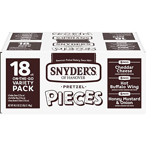 Snyder's of Hanover Brezenstücke, verschiedene Packungen, 63,8 g, 18 Karat (18 Stück) von Snyder's of Hanover