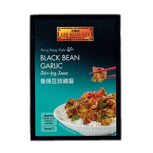 Lee Kum Kee Black Bean Garlic Stir Fry Sauce 50g Chilli Wizards von So Scrummy